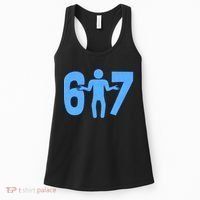 6-7 Stick Figure 67 Meme Women's Tank Top thumb 0