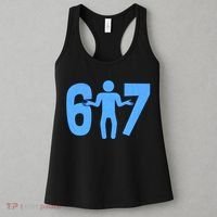 6-7 Stick Figure 67 Meme Women's Tank Top thumb 3