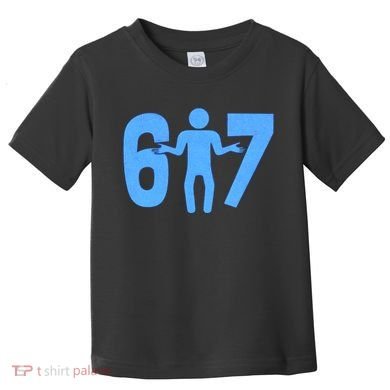 6-7 Stick Figure 67 Meme Toddler T-Shirt