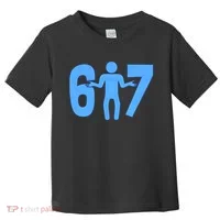 6-7 Stick Figure 67 Meme Toddler T-Shirt thumb 0