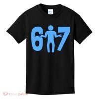6-7 Stick Figure 67 Meme Kids T-Shirt thumb 0