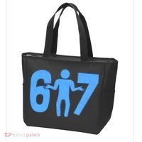 6-7 Stick Figure 67 Meme Tote Bag thumb 3
