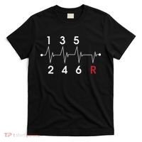 6 Speeds Gear Shift Manual Transmission Funny Car Race Gift T-Shirt thumb 0