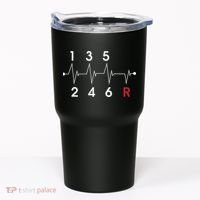 6 Speeds Gear Shift Manual Transmission Funny Car Race Gift Tumbler thumb 0
