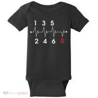 6 Speeds Gear Shift Manual Transmission Funny Car Race Gift Baby Bodysuit thumb 0