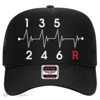 6 Speeds Gear Shift Manual Transmission Funny Car Race Gift Hat thumb 0
