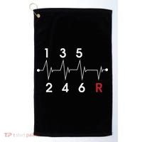 6 Speeds Gear Shift Manual Transmission Funny Car Race Gift Golf Towel thumb 0