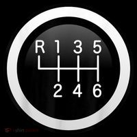 6 Speed Manual Stick Gear Shift Auto Racing Car Women's Hoodie thumb 2