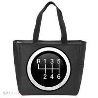 6 Speed Manual Stick Gear Shift Auto Racing Car Tote Bag thumb 0