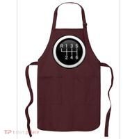 6 Speed Manual Stick Gear Shift Auto Racing Car Apron thumb 0