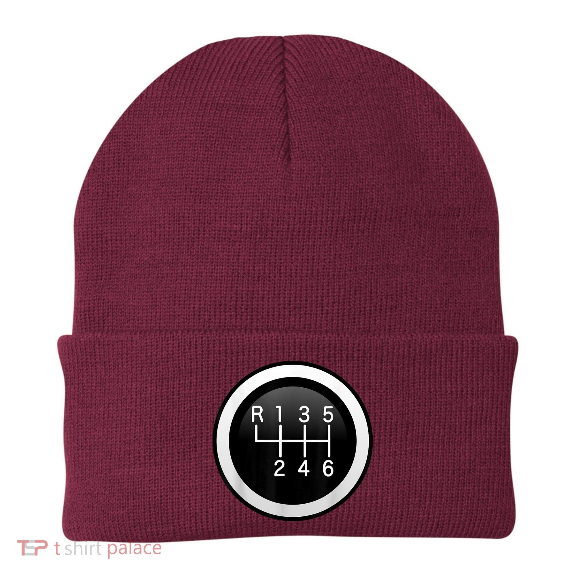 6 Speed Manual Stick Gear Shift Auto Racing Car Beanie