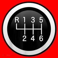 6 Speed Manual Stick Gear Shift Auto Racing Car Santa Hat thumb 1
