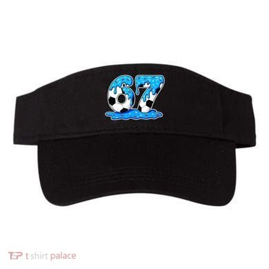 67 Soccer Melting Ice Cream Drip 6-7 Meme Visor