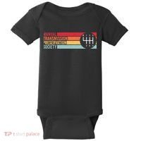 6 Speed Manual Transmission Preservation Society Baby Bodysuit thumb 0