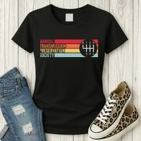 6 Speed Manual Transmission Preservation Society Women's T-Shirt thumb 3