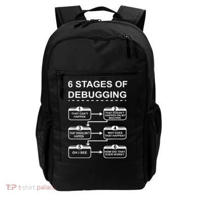 6 Stages Of Debugging Design Programming Computer Science Backpack