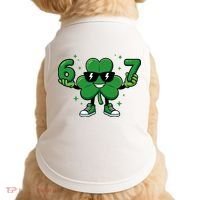 67 St Patricks Day Shamrock 6-7 Meme Doggie Tank thumb 0