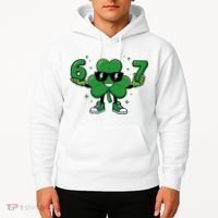 67 St Patricks Day Shamrock 6-7 Meme Hoodie thumb 2