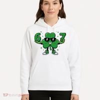 67 St Patricks Day Shamrock 6-7 Meme Hoodie thumb 5