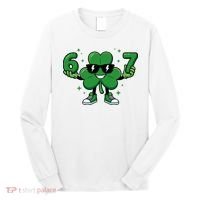 67 St Patricks Day Shamrock 6-7 Meme Long Sleeve Shirt thumb 0