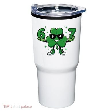67 St Patricks Day Shamrock 6-7 Meme Tumbler