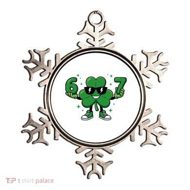 67 St Patricks Day Shamrock 6-7 Meme Ornament