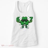 67 St Patricks Day Shamrock 6-7 Meme Women's Tank Top thumb 0