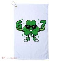 67 St Patricks Day Shamrock 6-7 Meme Golf Towel thumb 0