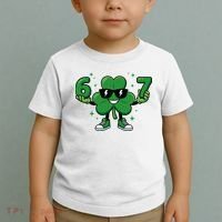 67 St Patricks Day Shamrock 6-7 Meme Toddler T-Shirt thumb 2