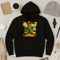 67 St Patricks Day Six Seven Meme Funny Hoodie thumb 3