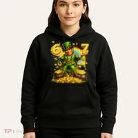 67 St Patricks Day Six Seven Meme Funny Hoodie thumb 5