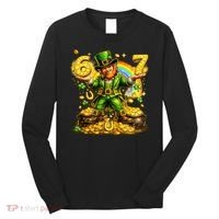 67 St Patricks Day Six Seven Meme Funny Long Sleeve Shirt thumb 0