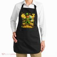 67 St Patricks Day Six Seven Meme Funny Apron thumb 2