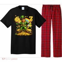 67 St Patricks Day Six Seven Meme Funny Pajama Set thumb 0