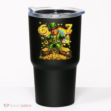 67 St Patricks Day Six Seven Meme Funny Tumbler