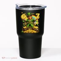 67 St Patricks Day Six Seven Meme Funny Tumbler thumb 0