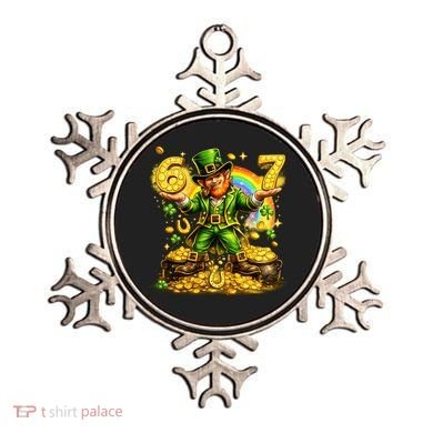 67 St Patricks Day Six Seven Meme Funny Ornament