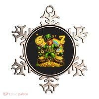 67 St Patricks Day Six Seven Meme Funny Ornament thumb 0