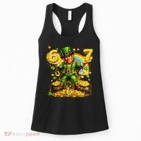 67 St Patricks Day Six Seven Meme Funny Women's Tank Top thumb 0