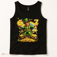 67 St Patricks Day Six Seven Meme Funny Tank Top thumb 2