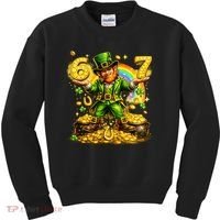 67 St Patricks Day Six Seven Meme Funny Kids Sweatshirt thumb 0