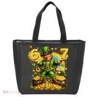 67 St Patricks Day Six Seven Meme Funny Tote Bag thumb 0