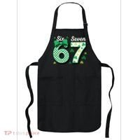 67 St Patrick’s Day Shamrocks Lucky 6-7 Apron thumb 0