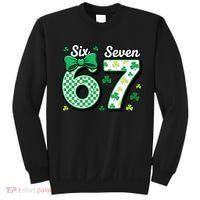 67 St Patrick’s Day Shamrocks Lucky 6-7 Sweatshirt thumb 0