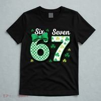 67 St Patrick’s Day Shamrocks Lucky 6-7 T-Shirt thumb 5