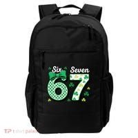 67 St Patrick’s Day Shamrocks Lucky 6-7 Backpack thumb 0