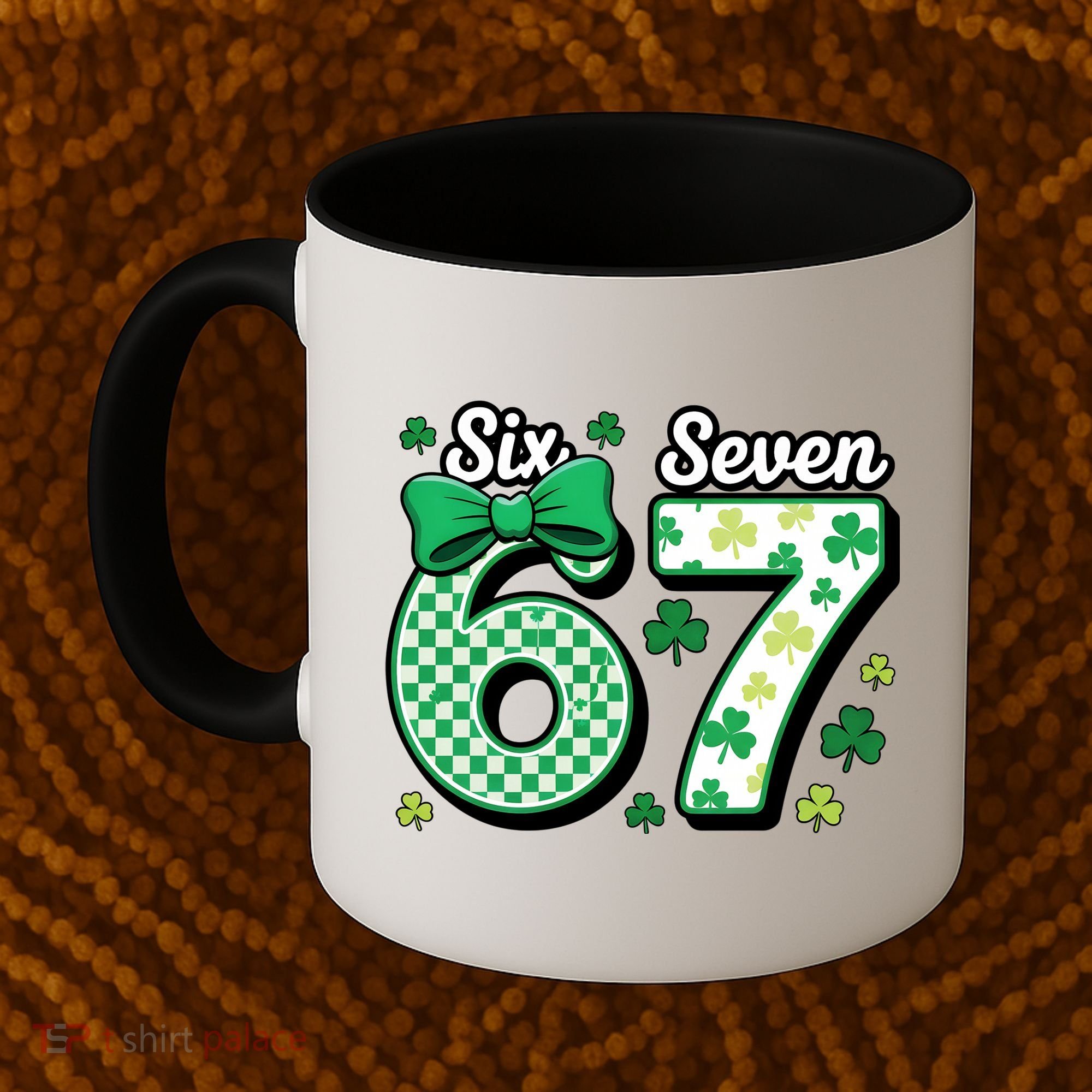 67 St Patrick’s Day Shamrocks Lucky 6-7 Coffee Mug
