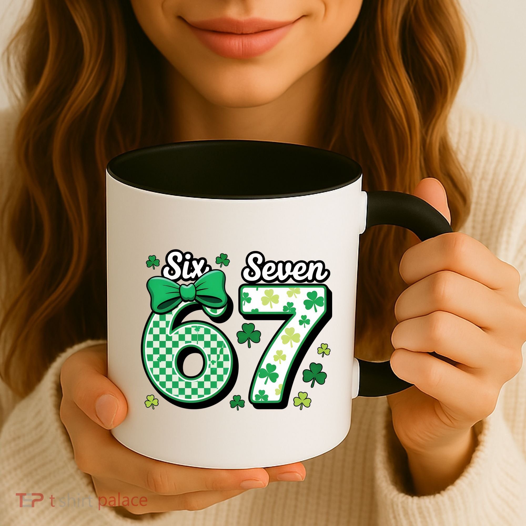 67 St Patrick’s Day Shamrocks Lucky 6-7 Coffee Mug