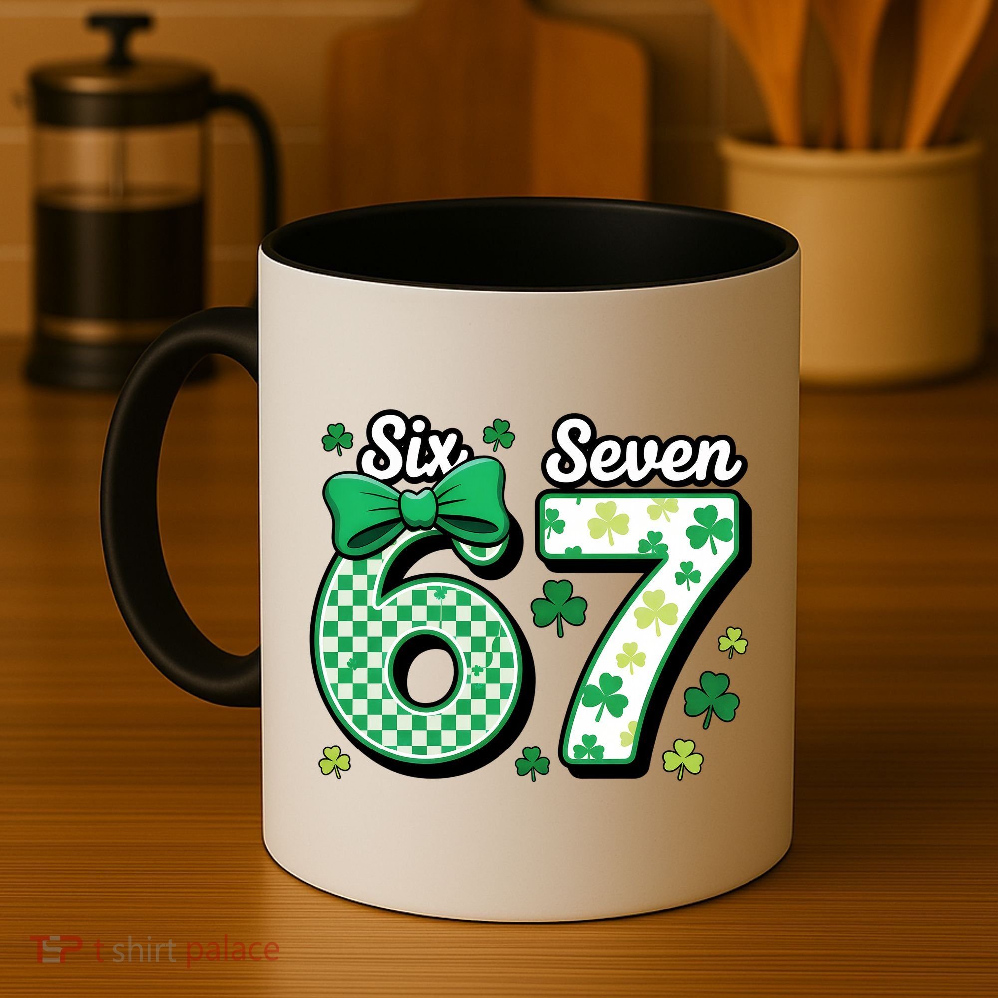 67 St Patrick’s Day Shamrocks Lucky 6-7 Coffee Mug