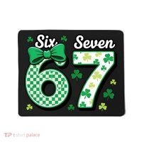 67 St Patrick’s Day Shamrocks Lucky 6-7 Mousepad thumb 0
